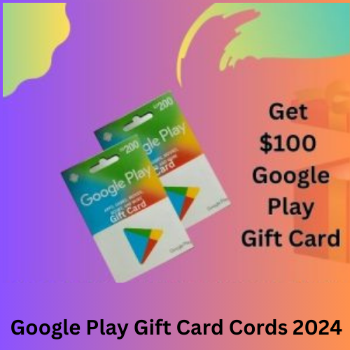 New Google Play Gift Card 2024
