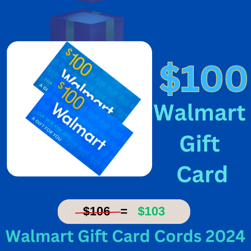 New Walmart Gift Card 2024